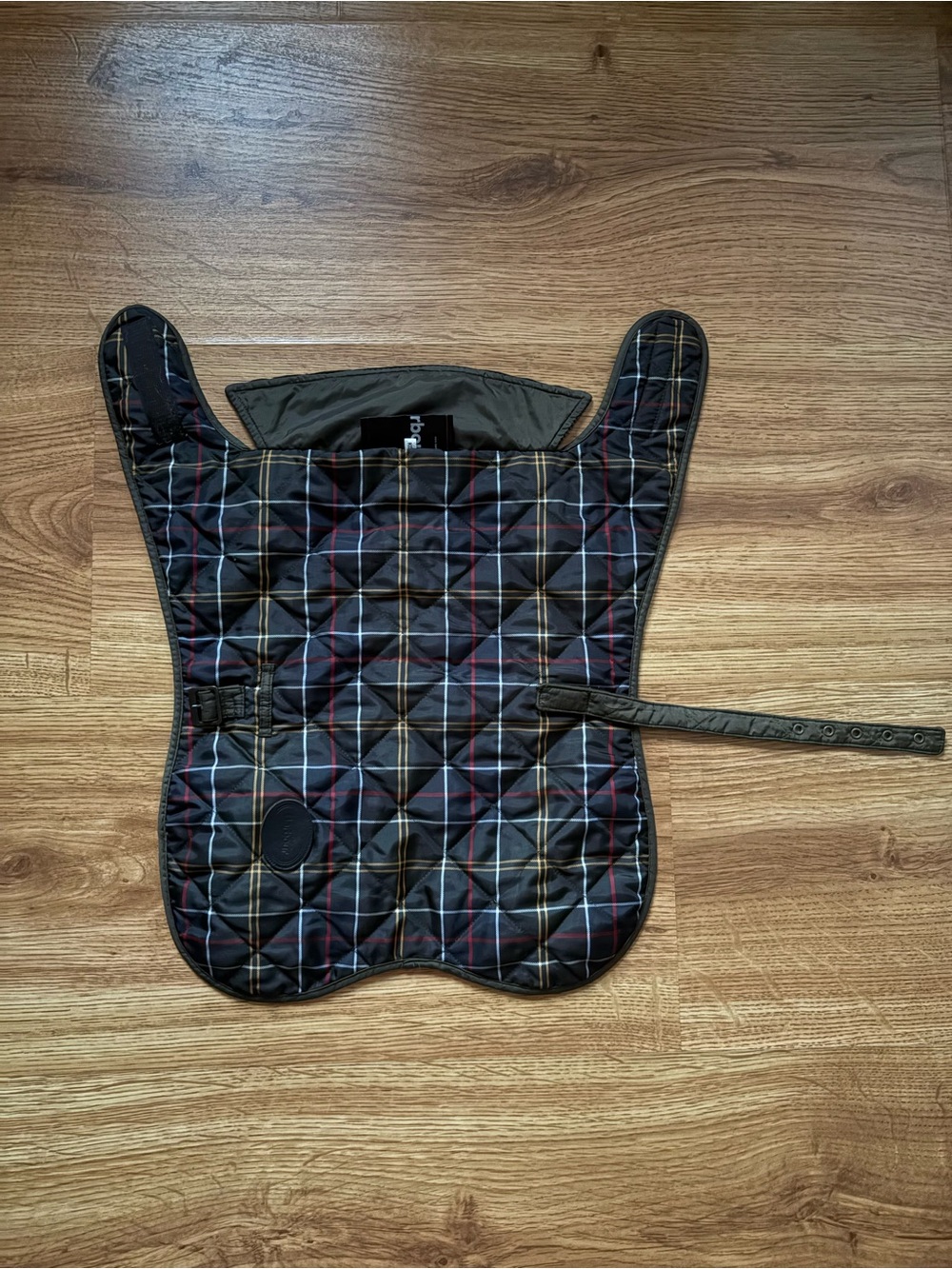 Barbour Tartan Dog Coat Classic M